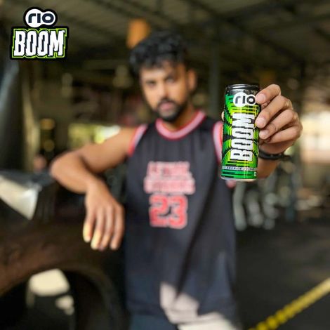 RIO Boom Energy Drink Can