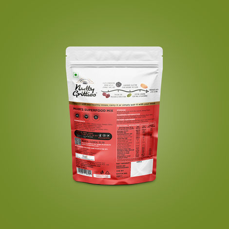 Nutty Gritties Mom's Trail Mix - High Protein, Omega-3, Energy Boost