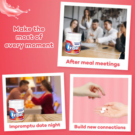 Orbit Sugar-Free Mixed Fruit Chewing Gum Tube