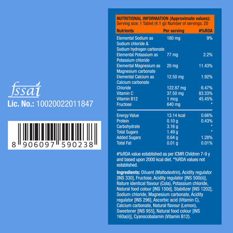 Fast&Up Reload Energy Drink Low Sugar Electrolyte - Cola Flavour