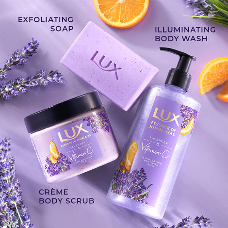 Lux Lavender and Vitamin C Shimmer Body Wash