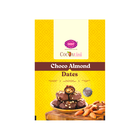 Karachi Bakery Choco Almond Dates Shaped Chocolates