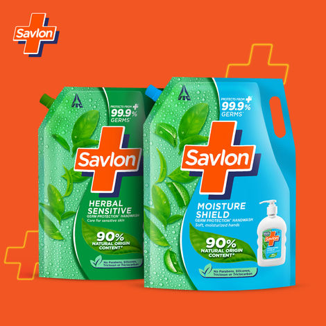 Savlon Moisture Shield Germ Protection Handwash | For soft, moisturized hands