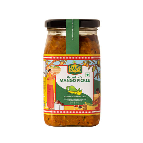 The Little Farm Co. Mango Pickle | Achaar | Made In Less Oil