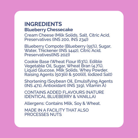 Get- A- Way Blueberry Cheesecake Jar