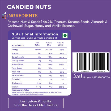 Nova Nova Candied Nuts