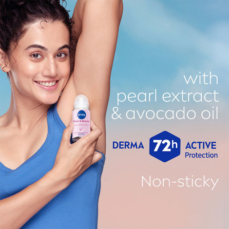 Nivea Deo Roll On Pearl beauty Underarms 72h protection