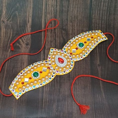 Gullak Kids Belt With Moti Work | 21 x 5 cm