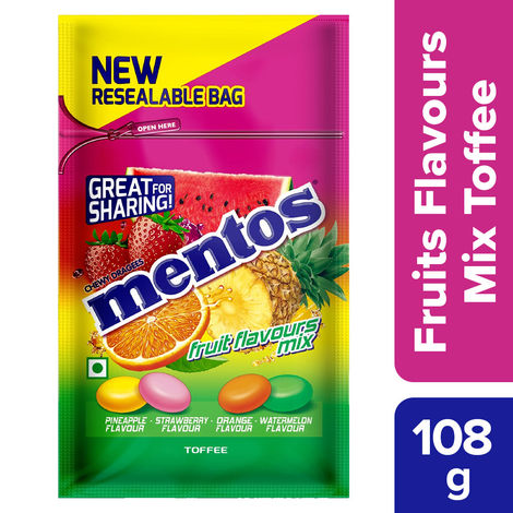 Mentos Chewy Dragees Assorted Flavours Combo 