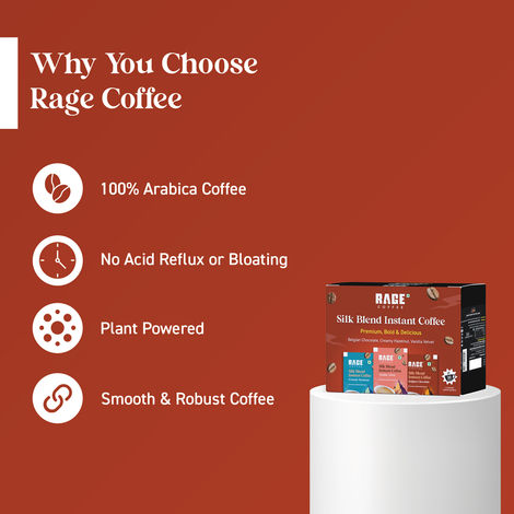 Rage Coffee Silk Blend Assorted Medium Roast Instant Coffee