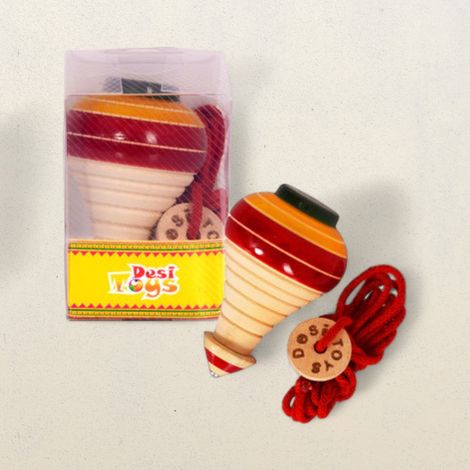 Desi Toys Spinning Top (Lattu / Bhavra)