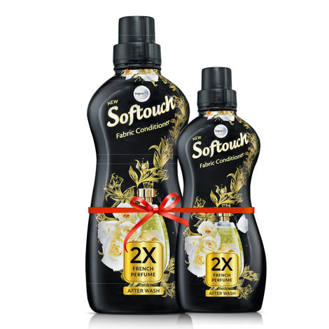 Softouch Rose and Jasmine 2X French Perfume After Wash Fabric Conditioner