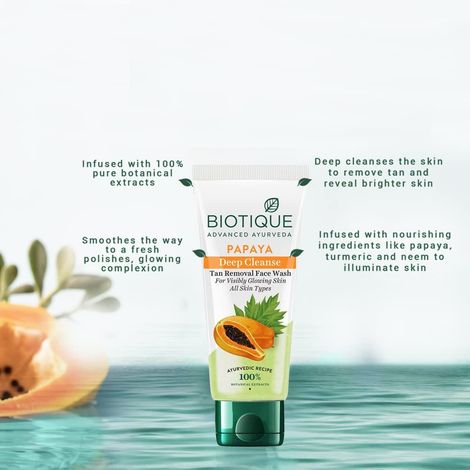 Biotique Papaya Deep Cleanse Face Wash