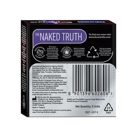 Durex Extra Time Ultra Thin Condom Combo  