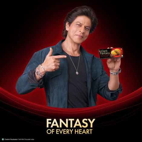 Sunfeast Dark Fantasy Choco Fills, Original Filled Cookies with Choco Crème | Perfect Snack