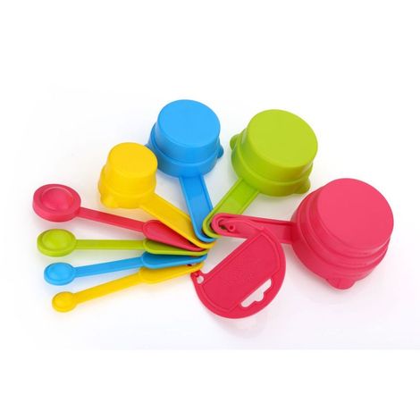 Everest Measuring Cup & Spoon 8 Pcs Set