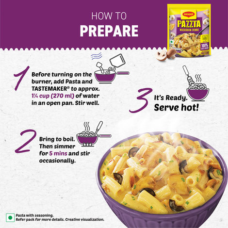 MAGGI Pazzta Instant Pasta - Mushroom Penne