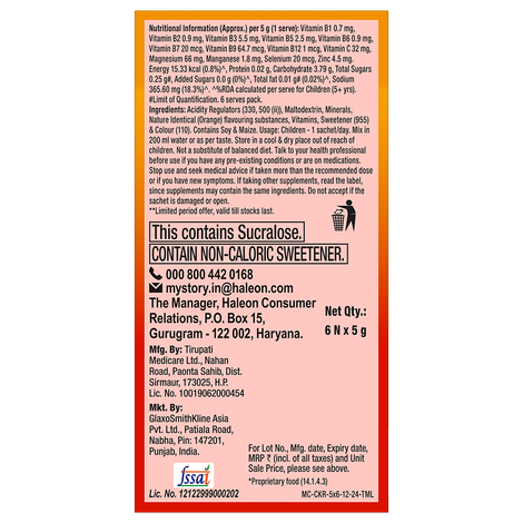 Centrum Recharge Kids Powder Energy Drink Mix