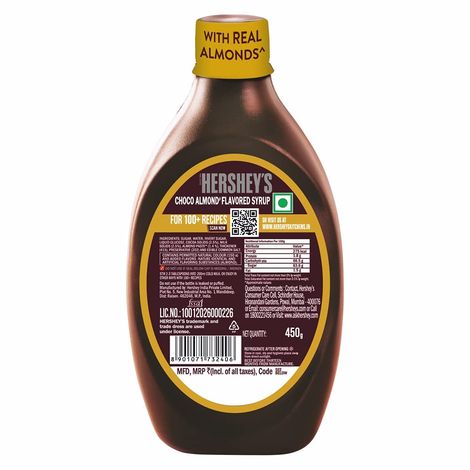 Hershey's Chocolate Almond Syrup