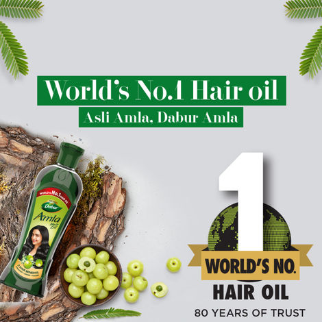 Dabur Amla Hair Oil - For Strong, Long & Thick Hair