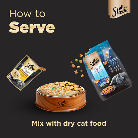 Sheba Fine Adult Tuna Pumpkin & Carrot in Gravy Wet Cat Food