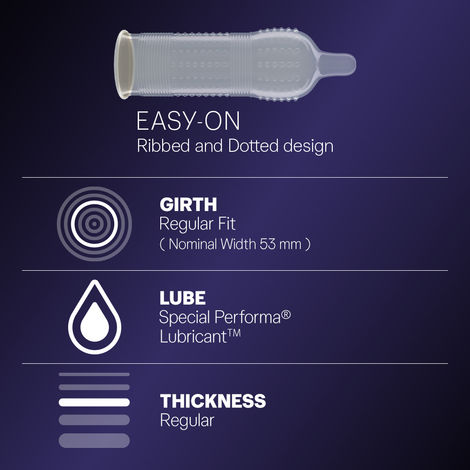 Durex Condoms Mutual Climax(3pc), Durex Real Feel Condoms(3pc) & Durex Invisible Super Ultra Thin Condoms for Men(3pc) Combo