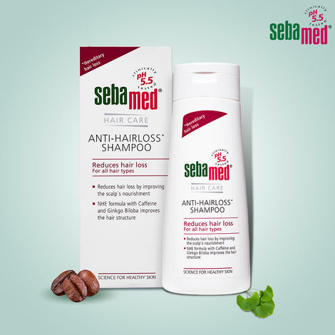Sebamed Anti- Hairloss Shampoo | pH 5.5 | Reduces Hairloss