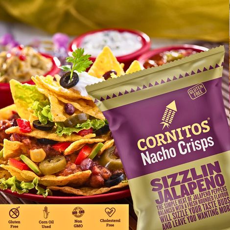 Cornitos Nacho Chips - Sizzlin Jalapeno