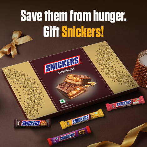 Snickers Gift Pack | 8 Bars | Peanut , Butterscotch, Berry Whip & Peanut Brownie