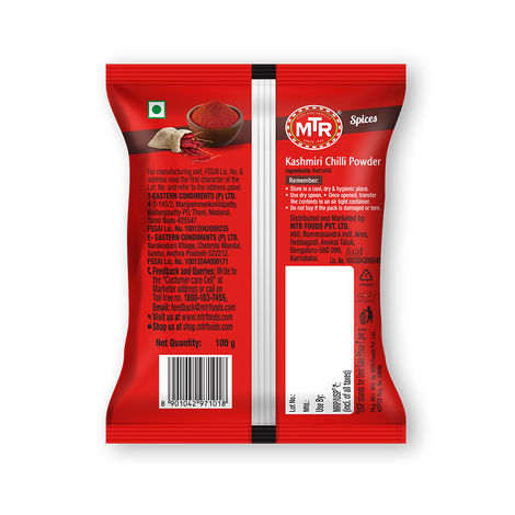 MTR Kashmiri Chilli Powder (Pouch)