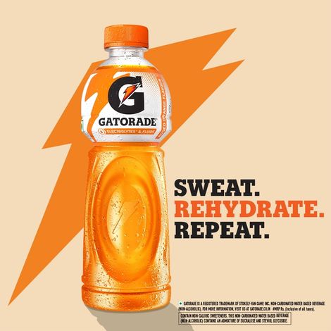 Gatorade Orange Zero Sugar Energy Drink