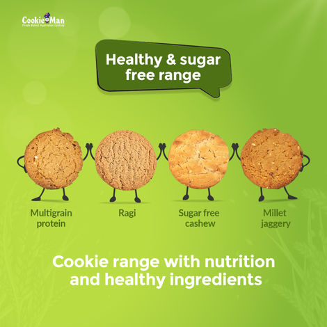 CookieMan Ragi Millet Jaggery Cookies