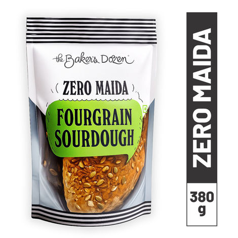 The Baker's Dozen Fourgrain Sourdough Zero Maida Gut Friendly