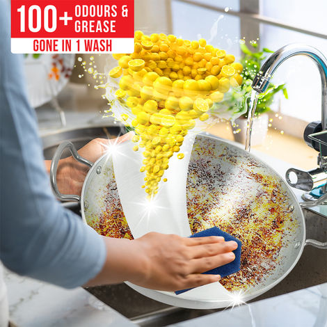 Vim Dishwash Liquid | Removes 100+ Odours & Grease In 1 Wash