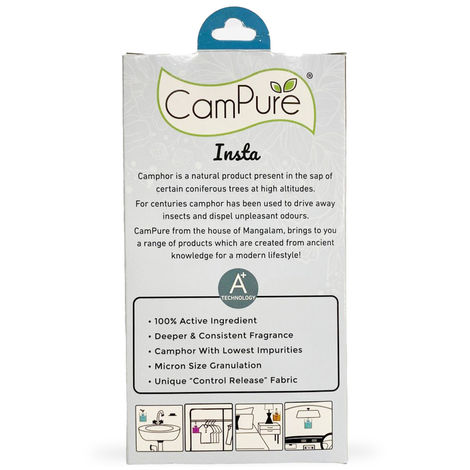 Campure Camphor Kapur Car Air Freshener Insta Cone