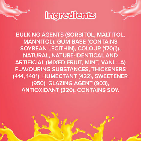 Orbit Sugar-Free Mixed Fruit Chewing Gum Tube