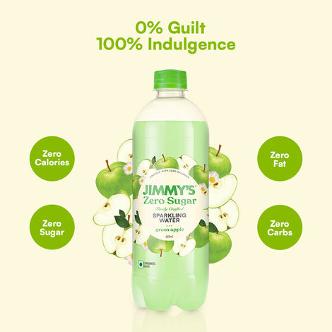Jimmy's Cocktails Zero Sugar Green Apple Sparkling Water