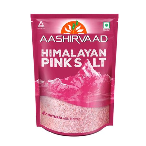 Aashirvaad Himalayan Pink Salt (Sendha Namak/Rock Salt)