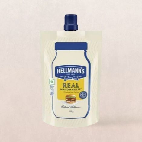 Hellmann's Veg Mayonnaise(85gms) & Doritos Nacho Chips - Cheese Flavour(153gms) Combo