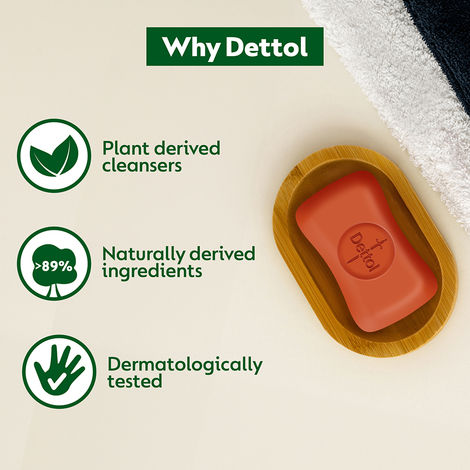 Dettol Original Bathing Soap Bar with 12hr Protective Shield