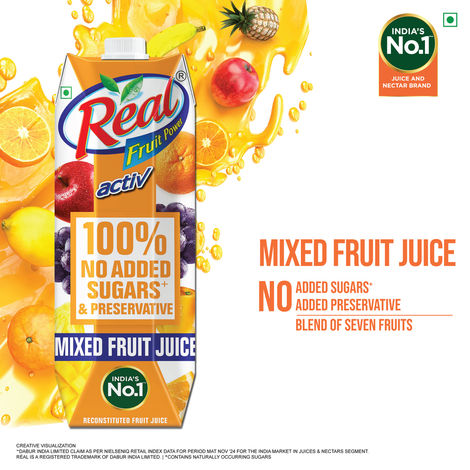 Dabur Real Activ Mixed Fruit Juice Combo
