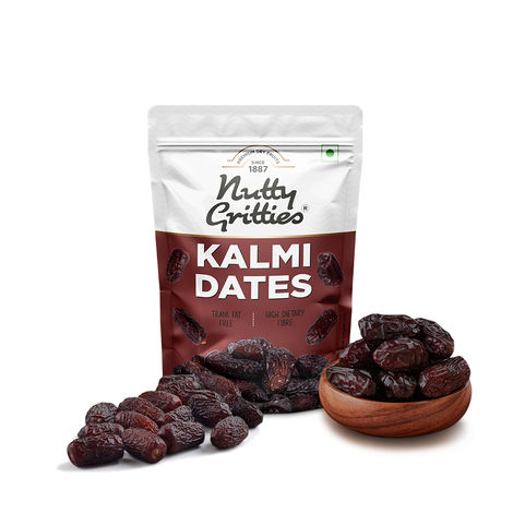 Nutty Gritties Premium Kalmi Dates - High Fibre