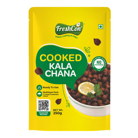 Freshcon Cooked Black Chickpeas