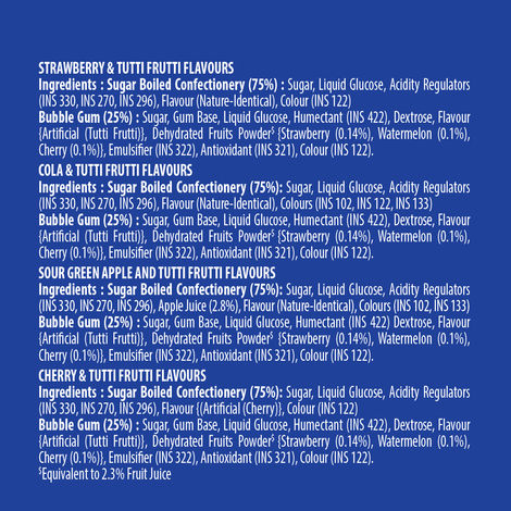 Chupa Chups Assorted Bubble Gum Filled Lollipop - Friends Pack