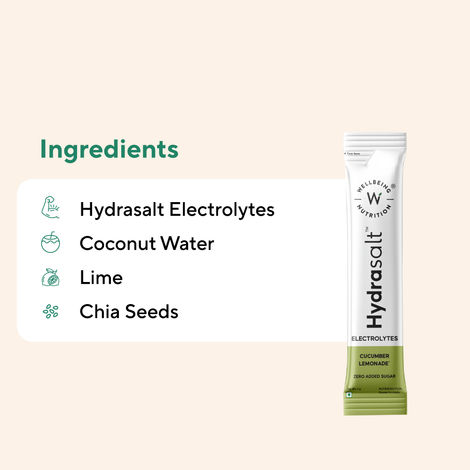 Cucumber Lemon Hydrasalt Cooler - Wellbeing