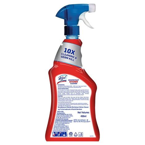 Lizol Kitchen Cleaning Spray | Cleans Stove, Chimney & Sink