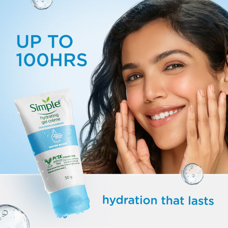 Simple Water Boost Hydrating Gel Creme 100 Hr Hydration