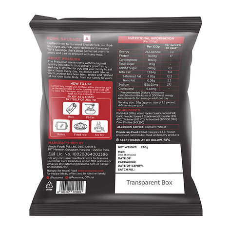 Prasuma Pork Sausage