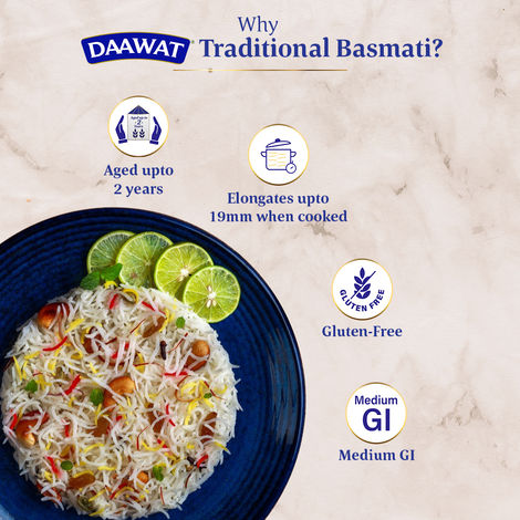 Daawat Traditional Basmati Rice | Long Grain