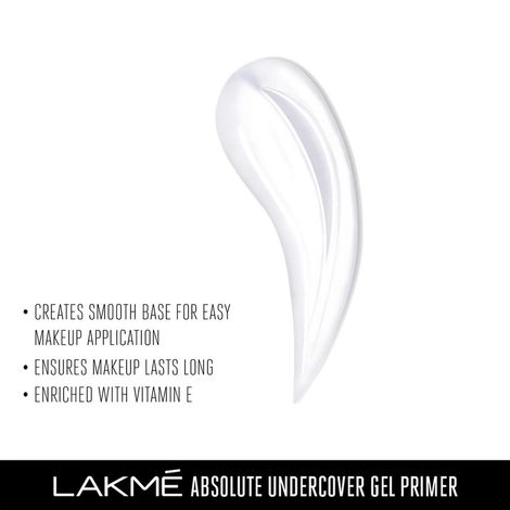 Lakme Unreal Undercover Gel Primer, Enriched with Viitamin E